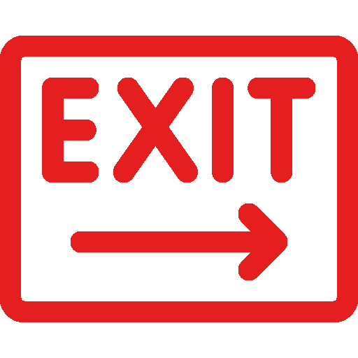 Signalisation de sortie d'urgence